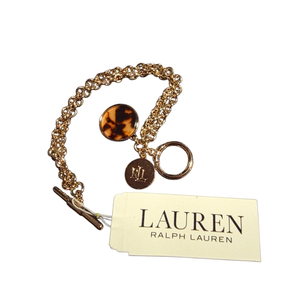 Lauren Ralph Lauren Jewelry - New Ralph Lauren Gold and Tortoiseshell Bracelet